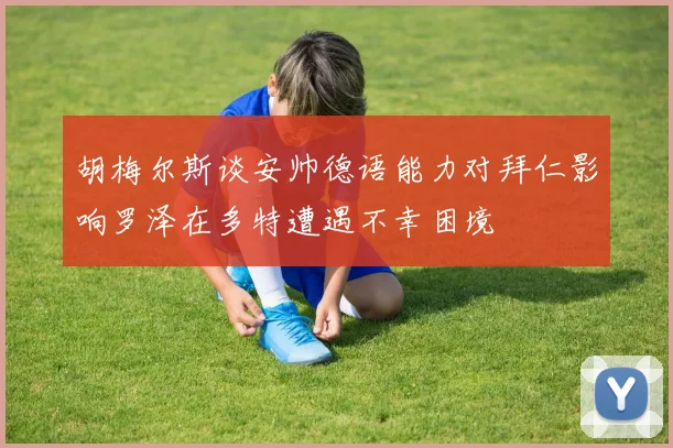 胡梅尔斯谈安帅德语能力对拜仁影响罗泽在多特遭遇不幸困境