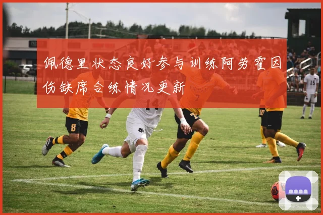 佩德里状态良好参与训练阿劳霍因伤缺席合练情况更新